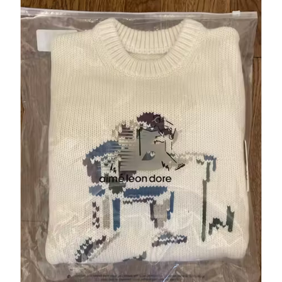 Aime Leon Dore / New Balance Intarsia Hiker Sweater size medium - Picture 1 of 6